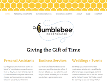 Tablet Screenshot of bumblebeeinc.com